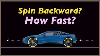 Spinning Wheels Going Backwards? Here's Why & When | Math Behind Wagon Wheel Effect