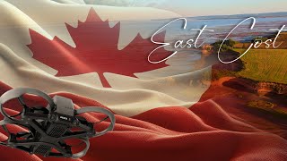 DJI Avata 2 | 2000-Meter Range Sunset Flight Over East Coast Canada