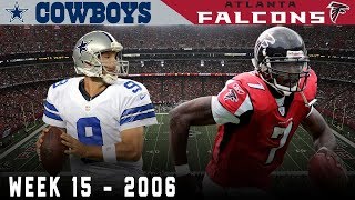 Romo & Vick Battle for Playoff Positioning! (Cowboys vs. Falcons, 2006) | NFL Vault Highlights