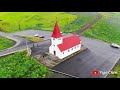 drones 4k空拍影像 iceland vik 冰島維克小鎮