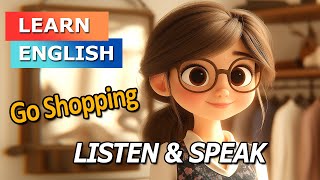 I Went Shopping for Clothes for My Family | Practice English Listening \u0026 Speaking