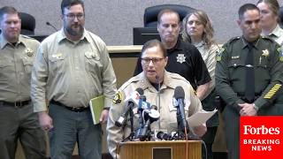 BREAKING: Nevada Country Sheriff Briefs Press On Search & Rescue Efforts After Castle Peak Avalanche