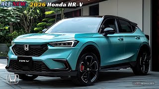 2026 HONDA HR -V推出了质量和技术的实质性改进！