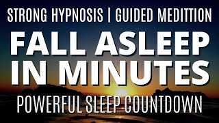 Powerful Guided Meditation, Deep Sleep Hypnosis & Visualisation | Reduce Anxiety | Dark Screen View