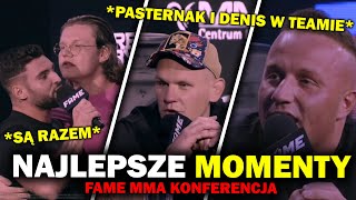 CIOS I NATAN VS DENIS I PASTERNAK, DON DIEGO | FAME MMA KONFERENCJA - NAJLEPSZE MOMENTY