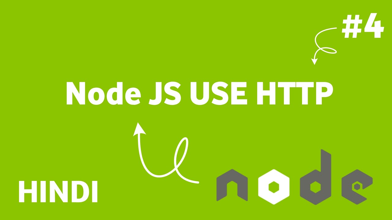 #4 How Craete A Web Server Useing Http Module Node Js In Hindi || HTTP ...