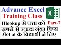 Hlookup & Min  | How to use Hlookup in  Excel  | How to use Hlookup | Max Hlookup Function  Part-7