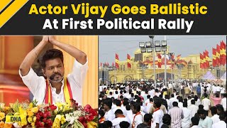 Actor Vijay Blows The Bugle Against DMK And BJP | Tamil Nadu Politics