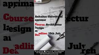 Masters of Architecture in Germany | fees| entry requirement | Best colleges in Germany 2024