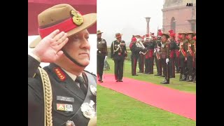 Watch: General Bipin Rawat receives farewell Guard of Honour as Army Chief