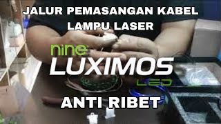 Membuat Rangkaian Kabel untuk Lampu Tembak LUXIMOS R8 DEVIL EYE