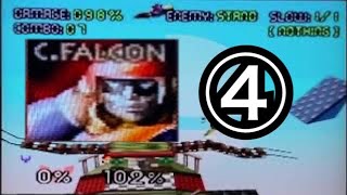 【64スマブラ 】ファルコンボ④/falcon combo④【SSB64】