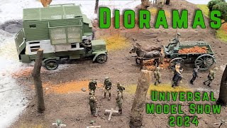 Dioramas at South Cheshire Universal Model Show 2024