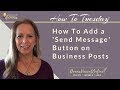 How To Add A Send Message Button On Facebook Posts