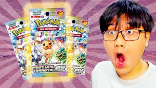 AKU COBA BREWEK KARTU TCG POKEMON FESTIVAL TERASTAL EX