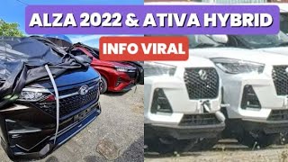 V225. MENGEJUTKAN ! Menjelang Pelancaran ALZA, ATIVA HYBRID Pula Tiba Dari Jepun 🇯🇵 #alza2022