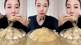 QIAN EATING ICE / MUKBANG ICE / 吃冰😈小达人😈燕子 #mukbang #asmrsounds