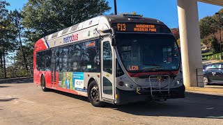 WMATA 2014 NABI 42 BRT 8017 on Route F13