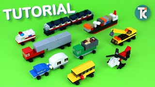 LEGO MINI VEHICLES Part 2 (Tutorial)