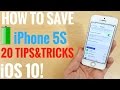 How to save battery life iPhone 5S iOS 10 How to save battery life iPhone 5S iOS 10