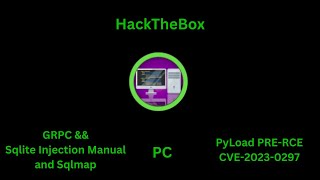 HackTheBox - PC GRPC Sqlite Injection && Pyload Exploit
