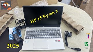 HP 15 fc0266AU AMD Ryzen 3 7320U Unboxing and Review | Budget Laptop for Student 2025