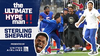 Sterling Shepard: The ULTIMATE Hype Man 🗣 "Two Hunny Buns and a DUB!!" | New York Giants