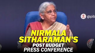 Live: FM Nirmala Sitharaman holds Post Budget Press Conference | Union Budget 2025-26