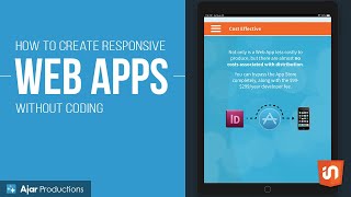 Responsive Web Apps Without Coding — InDesign to HTML5 with in5