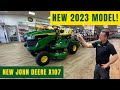 THE JOHN DEERE X107 - NEW FEATURES FOR 2023