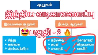 🌍இந்திய வடிகாலமைப்பு பகுதி - 2 ||தீபகற்ப ஆறுகள்🤩||GEOGRAPHY TOPIC||புவியியல்📚 🤞🔥🤩||TNPSC||SSC🤩