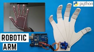 Robotic Arm With Arduino Uno Using Python || OpenCV || Arduino Project's