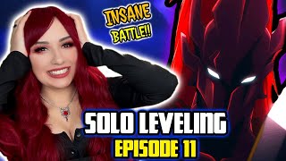JINWOO vs. IGRIS!💥#epic💥- Solo Leveling Episode 11 Reaction