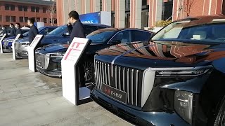 高級車「紅旗」、年間生産・販売台数それぞれ２０万台超　前年の２倍に