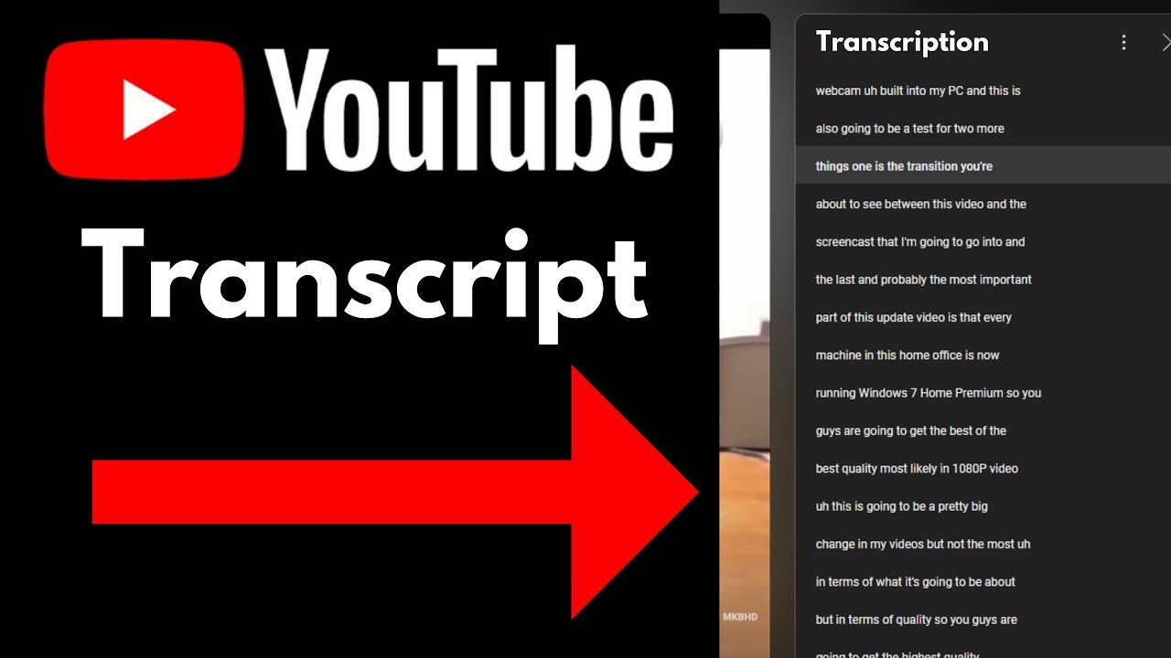 How To Get Transcript From A Video Transcript Tutorial Full
