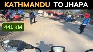 Kathmandu To Jhapa || Solo Ride || Sindhuli Highway || Moto Vlog || #jhapatoktm #jhapa #kathmandu