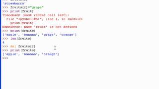 Python 3 Tutorial: 14 - Lists