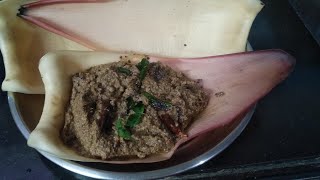 VANI makes | Vazhaipoo Thuvayal recipe in tamil | Banana Flower Thuvayal recipe in tamil 👍👍👍👍👍