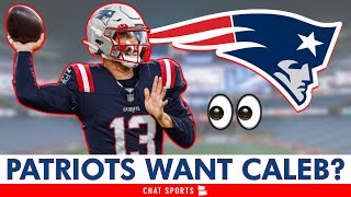Patriots Draft Rumors: New England INTERESTED In Caleb Williams? Trade Up For a QB?