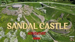 SANDAL CASTLE IN WAKEFIELD (4K) NEW VERSION