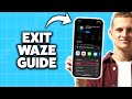 How to Exit Waze on iPhone 2026 (Step-By-Step Tutorial)