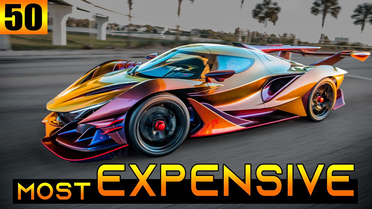 TOP 50 MOST EXPENSIVE CARS IN THE WORLD 2022 (P1) - YouTube