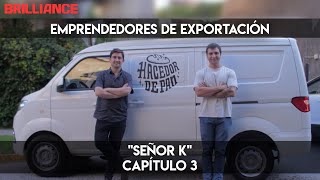 Emprendedores De Exportación - Rodrigo Jaeger emprendiendo con Señor K⁣