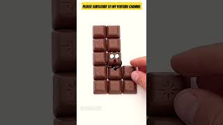 Lifehack 😱 with Chocolate, an extra 😀 slice #doodles #animation #cartoon#shorts #short #viralshorts