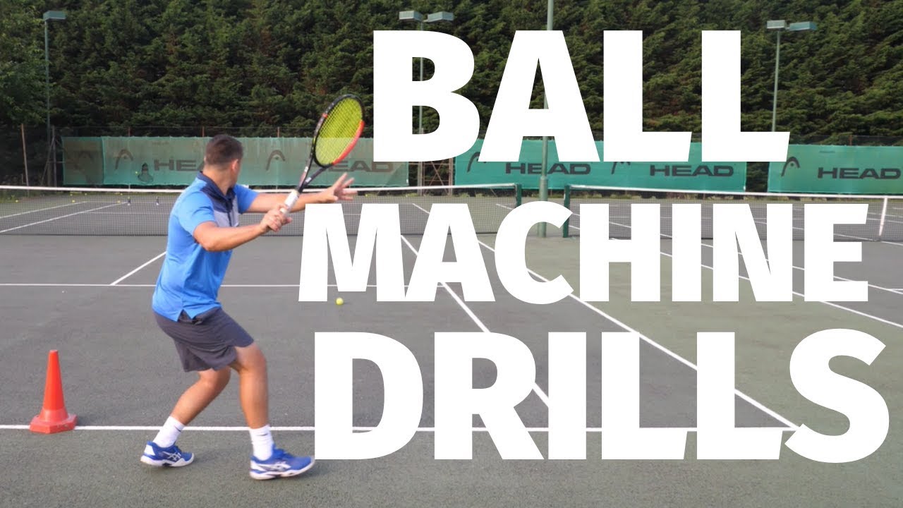 Tennis Ball Machine Drills - Improve Your Forehand, Backhand And ...