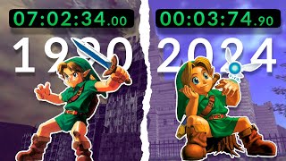 A HISTÓRIA das SpeedRuns de Ocarina Of Time (Any%)