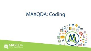 Coding qualitative data with MAXQDA 2018