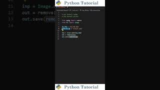 Remove Image Backgrounds with Python | Python Tutorial
