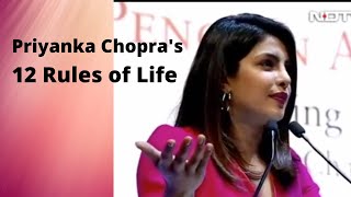 PRIYANKA CHOPRA  - Motivational Speech - 12 Rules Of Life