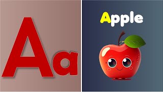 Phonics Song for Toddlers | A for Apple | Phonic Sounds of Alphabet A to Z | Kids Rhyme | Color more